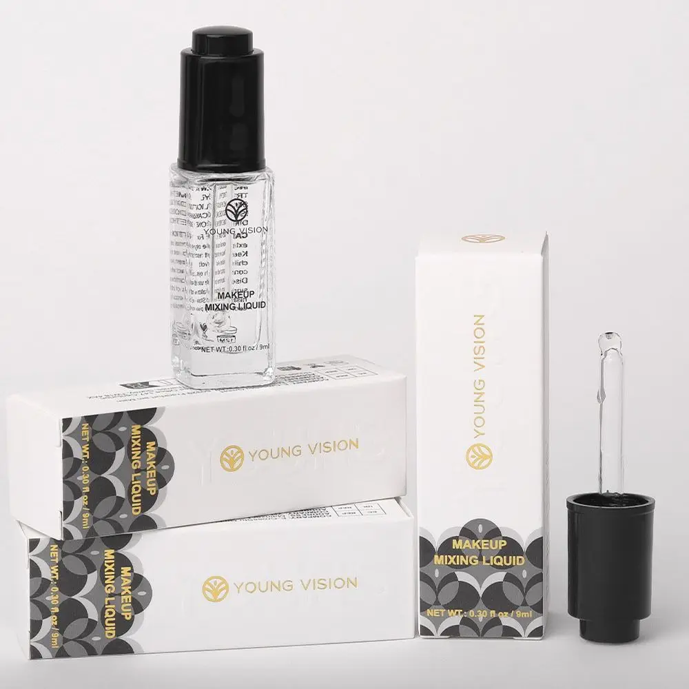 مصل مزج مكياج شفاف جديد لمستحضرات التجميل وظلال عيون أنحف 9 مل للوجه