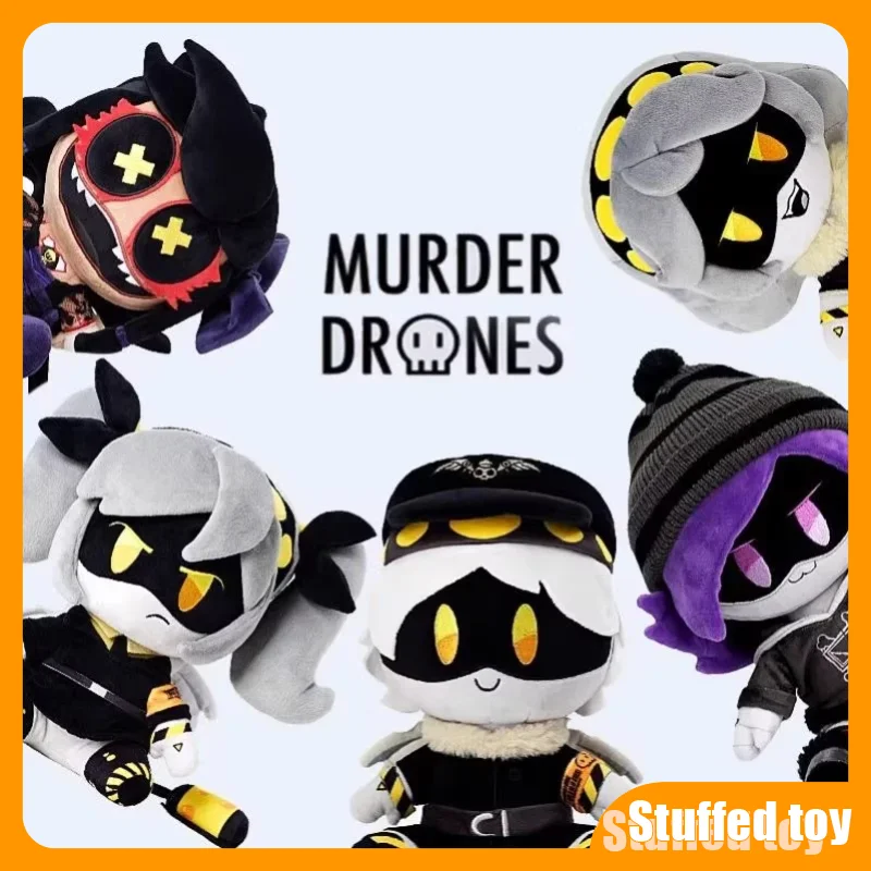 

Плюшевая мягкая кукла «Убийство дронов», фигурка персонажа аниме, кавайное украшение, коллекция украшений, украшение комнаты, Рождественский подарок, игрушка на день рождения