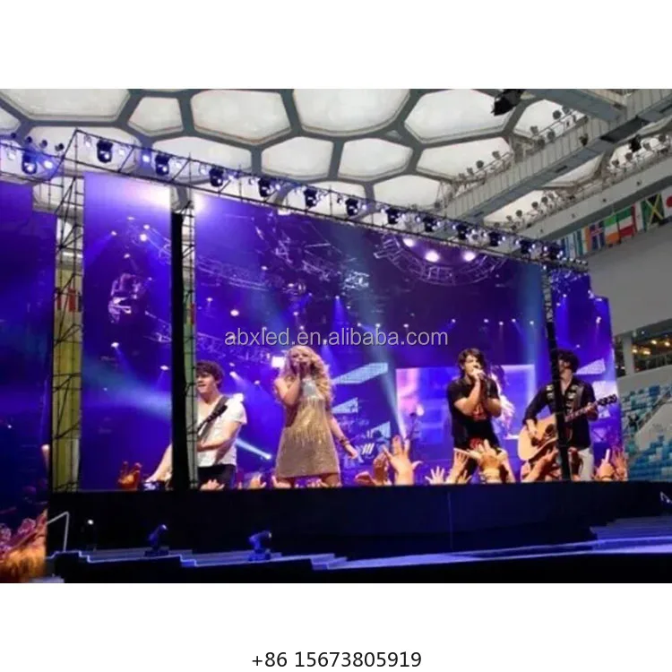 

Светодиодный экран для помещений P2.6 P2.9 P3.9 P4.8, арендный LED-дисплей, панель для сцены, концертный LED-экран