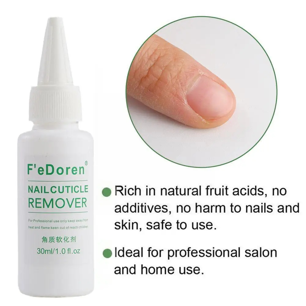 Gel Removedor de Cutículas para Suavizamento de Pele Morta, Manicure, Unhas, Esfoliante, Amaciante, Óleo Líquido, Tratamento de Unhas, N0i5, 30ml