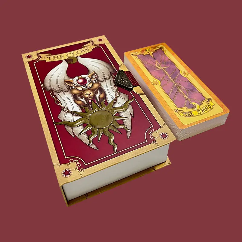 

Anime Cards Captor Sakura Cards New Card Captor Sakura Clow Cards Cosplay Deluxe Edition Anime Prop Gift Toy Taort