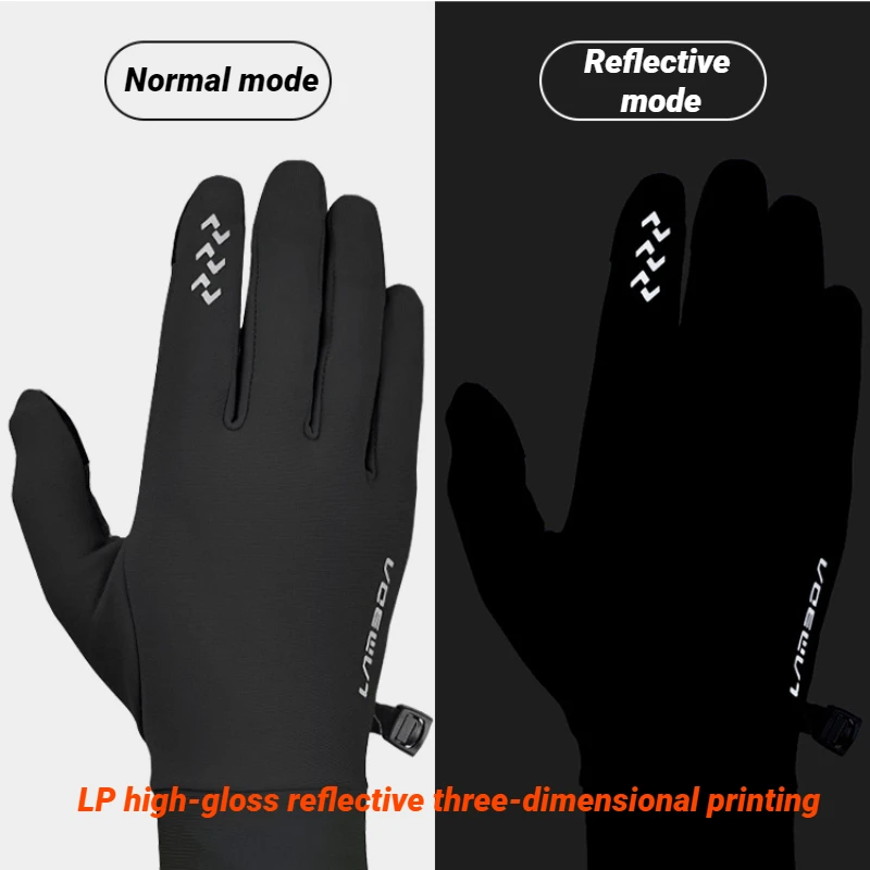 Lameda Gloves Anti-slip Men\'s Cycling Gloves Keep Warm Full Finger Gloves Lightweight Gloves For The Gym Bicycle Accessories