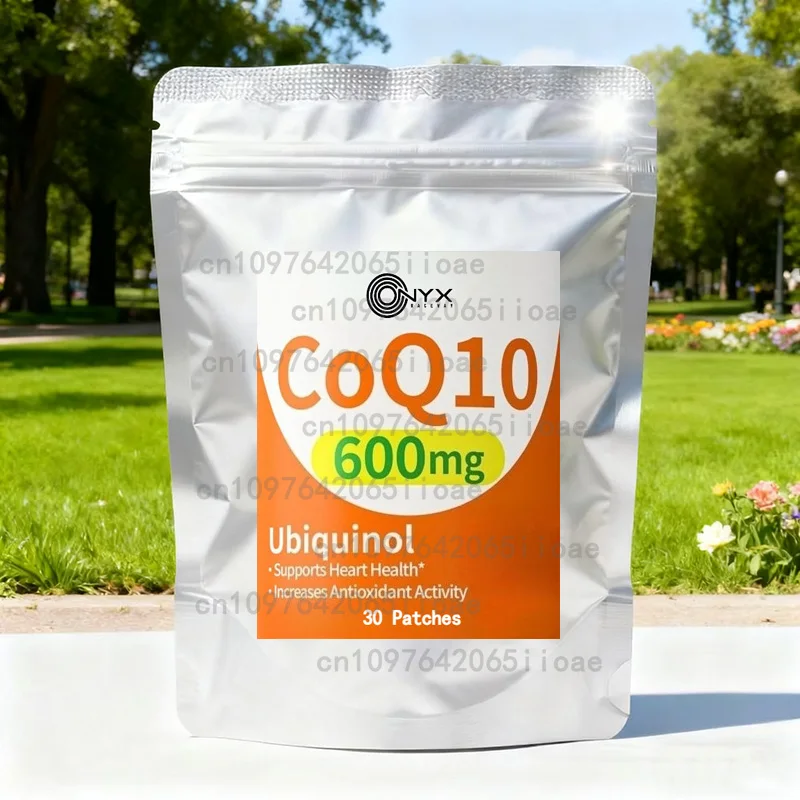 

30 трансдермальных пластырей с коэнзимом Q10: мощный антиоксидант для здоровья сердца и мозга, а также для повышения энергии