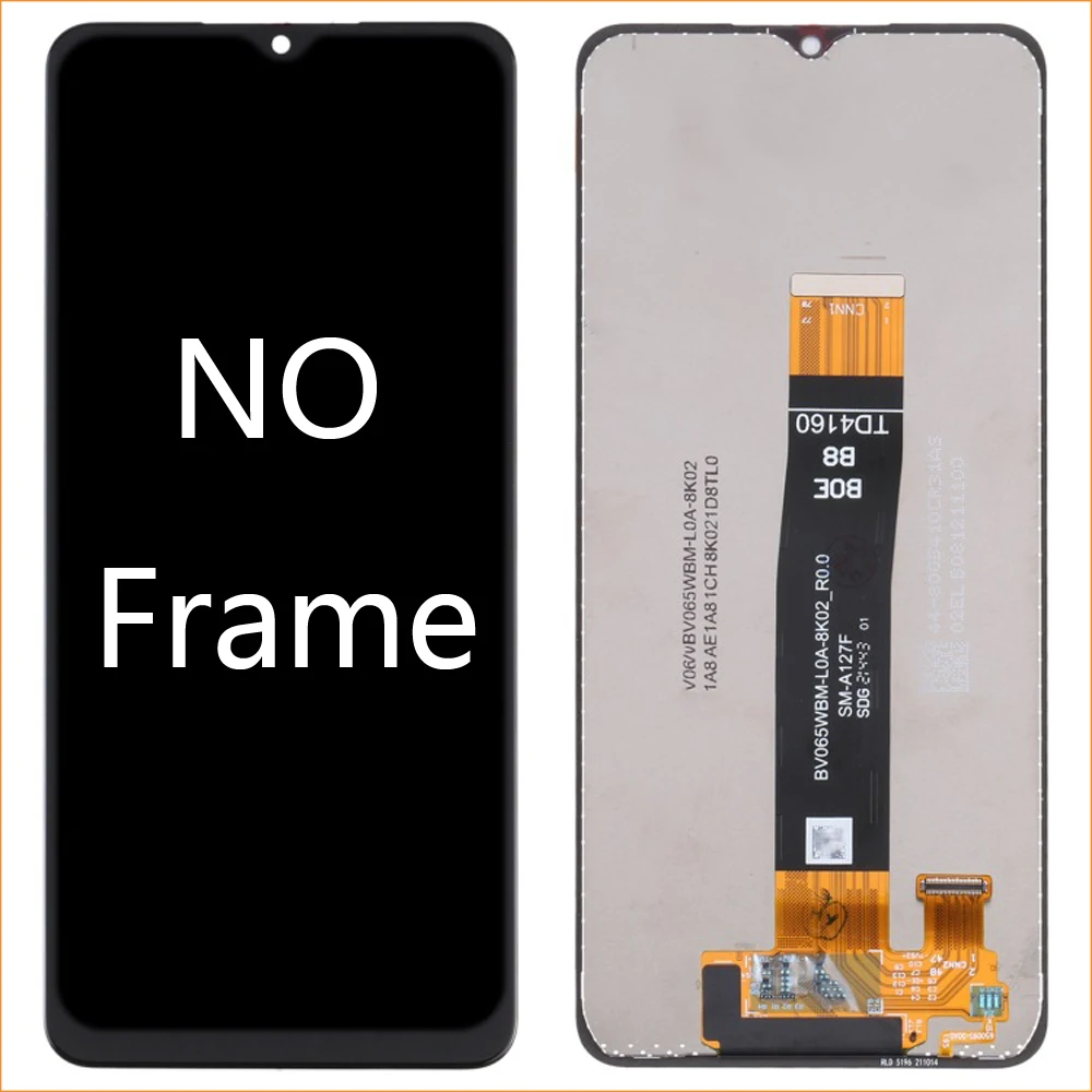 For Samsung Galaxy A12 LCD Display SM-A125F/DSN A125U A127F A127M Touch Screen Digitizer a12 Screen Replacement LCD6.5\