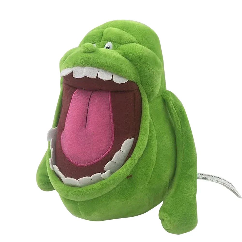 20CM Slimer Medium Green Doll Movie Ghost Cosplay Busters Plush Stuff Toy Mascot Xmas Birthday Gifts Halloween Carnival Props