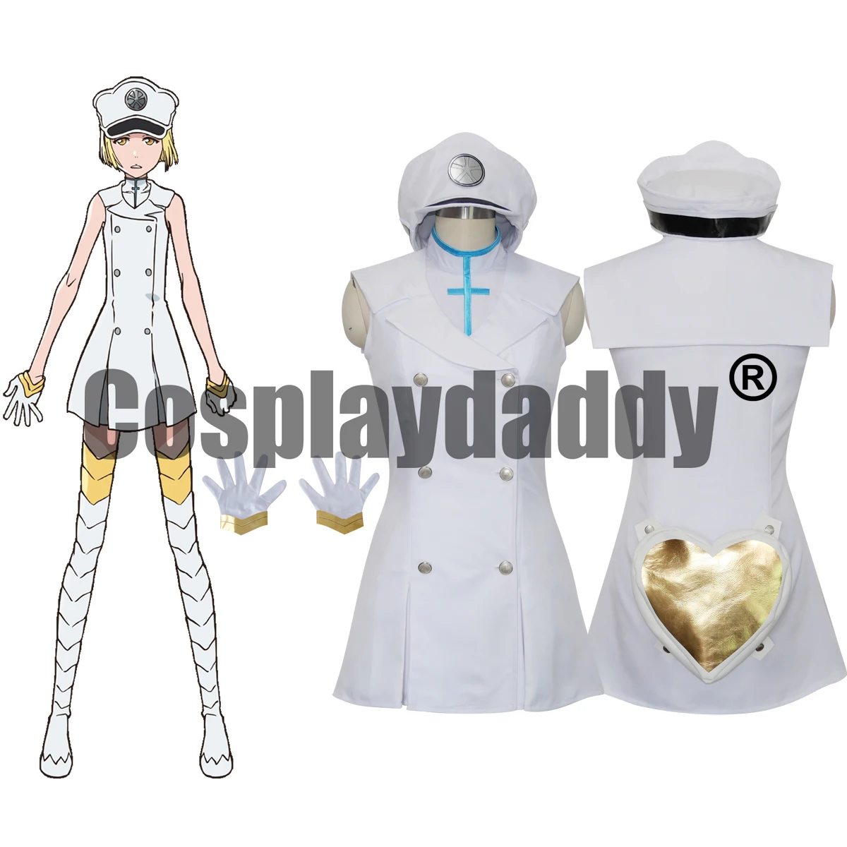 

Bleach: Thousand-Year Blood War Wandenreich Quincy Sternritter G: The Glutton Liltotto Lamperd Uniform Anime Cosplay Costume