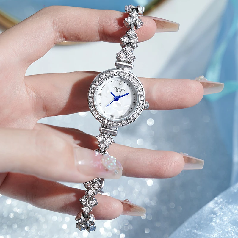 Diamond Woman Watches Original Quartz Wrist Watches for Women Fashion Elegant Waterproof Ladies Watch Girls Gifts