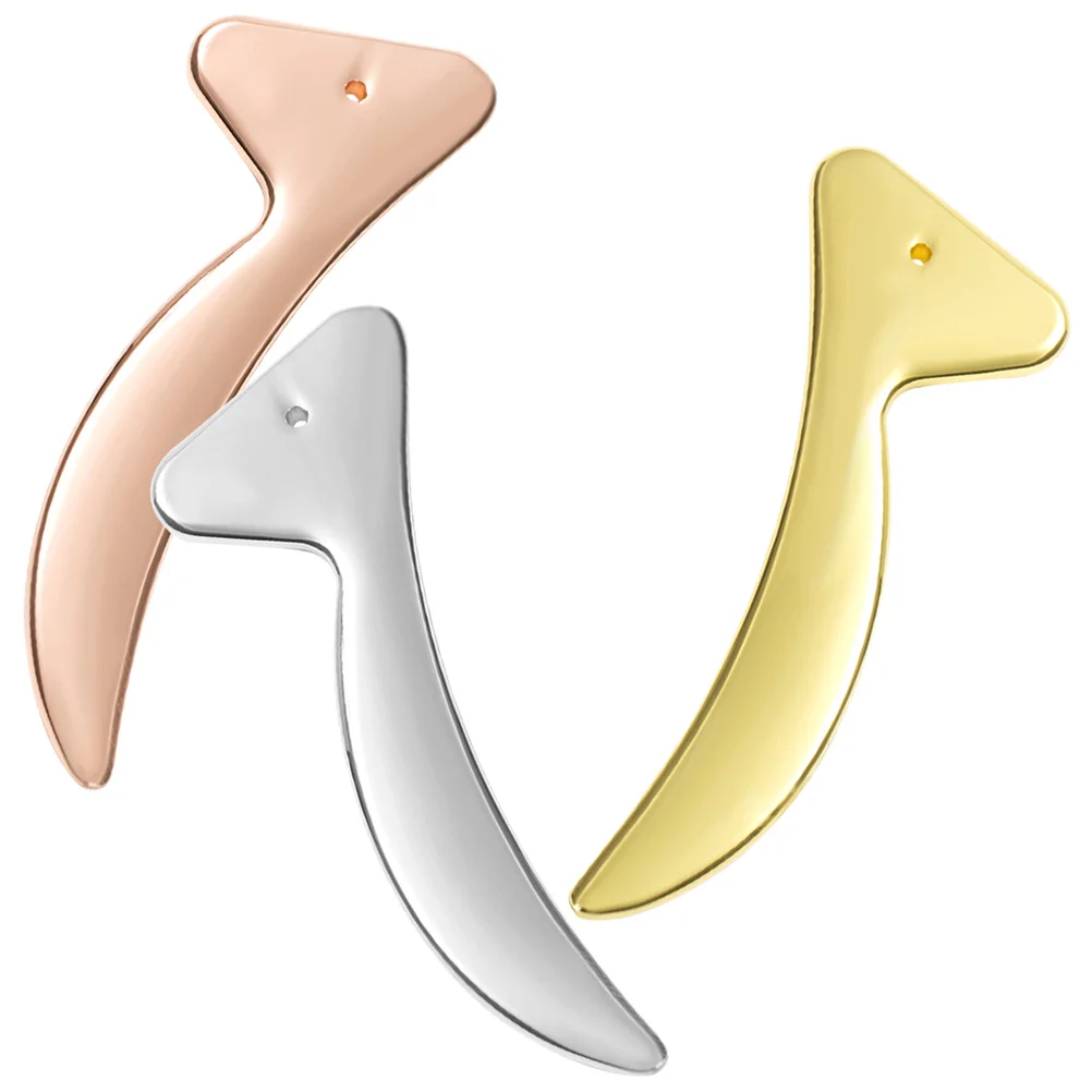 3 pezzi crema per gli occhi bastone da massaggio massaggiatore facciale leggero portatile a forma di T asta per la cura della pelle degli occhi strumento applicatore per massaggio viso