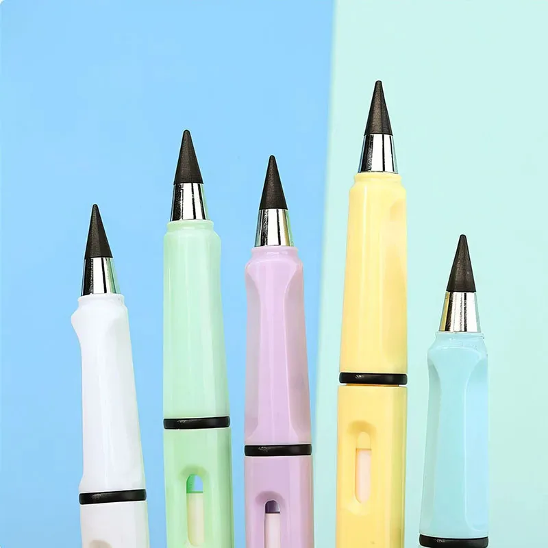 1/3pcs New Technology Unlimited Writing Pencil No Ink Novelty Eternal Pen Art Sketch Painting Tools Kid Gift School