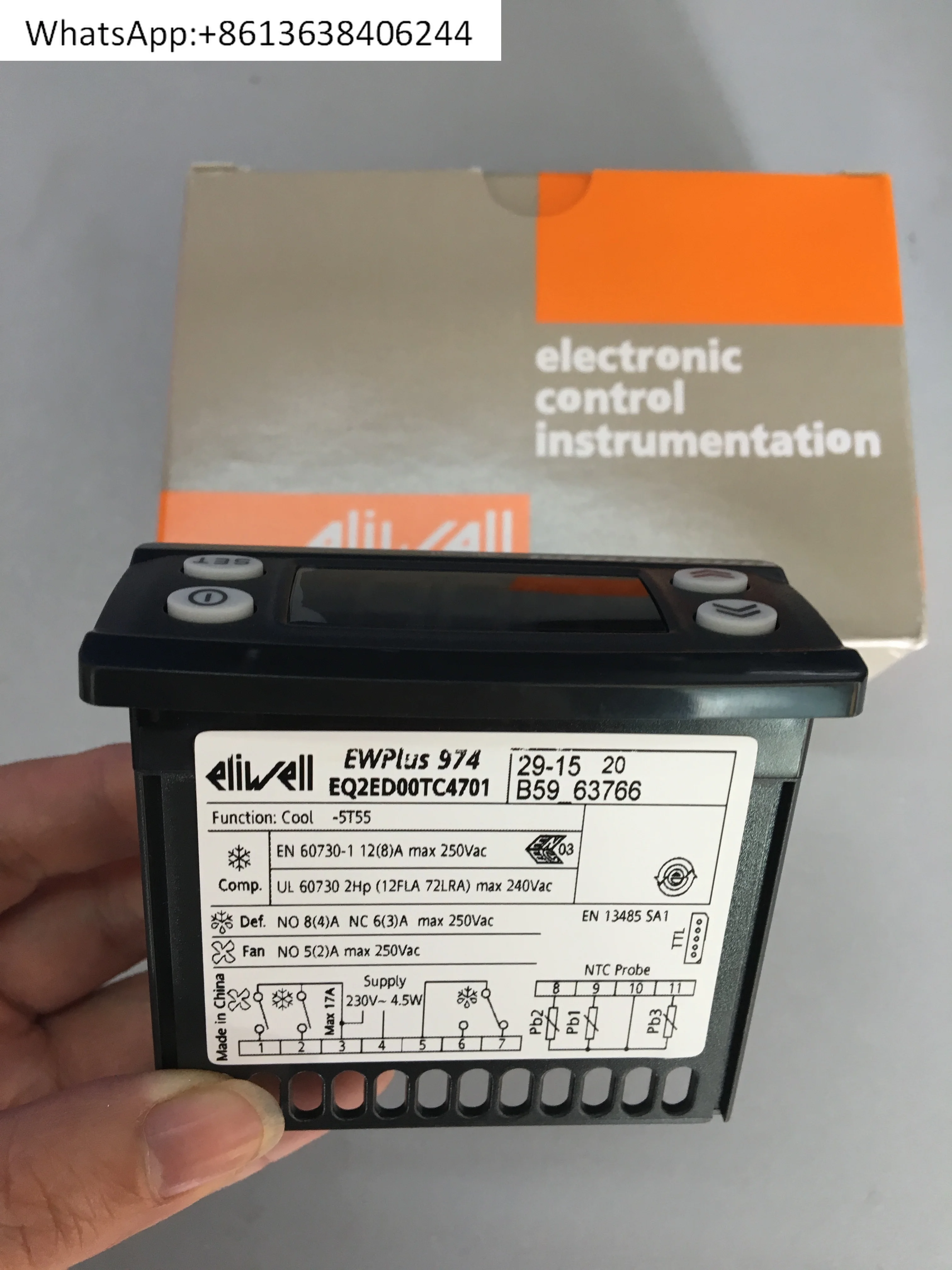 

Thermostat EWPLUS974 EWPLUS971 EWPLUS961
