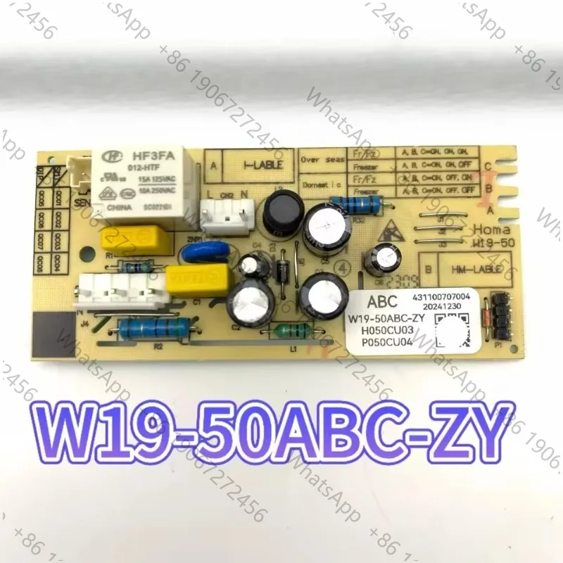1pcs New For Refrigerator Control Board W19-50AC/W19-50ABC/W19-50AB-ZY Circuit PCB W19-50 Fridge Motehrboard Freezer Parts