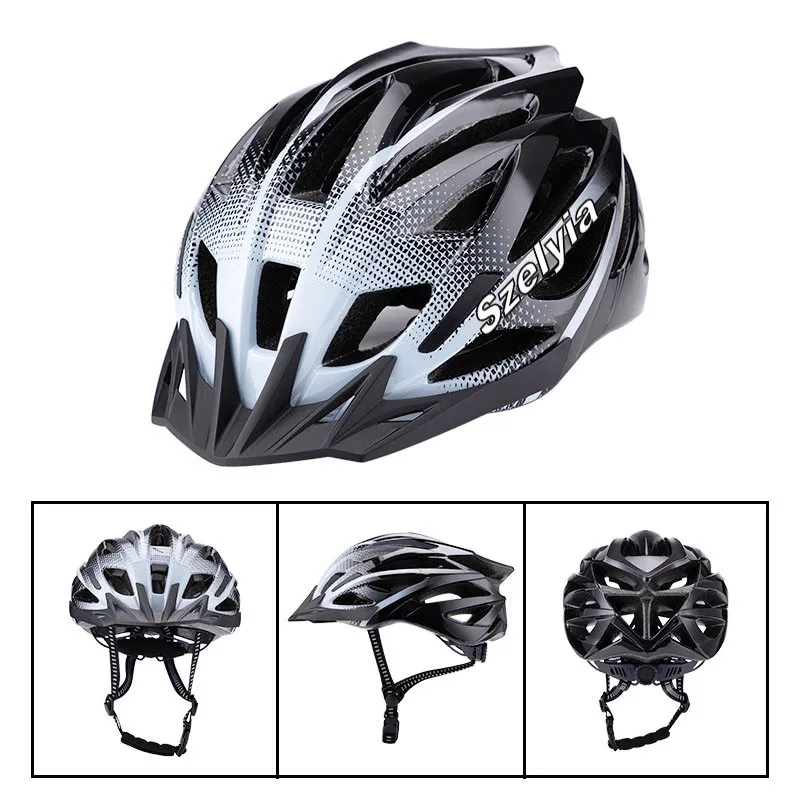 Adults Mtb Road Mountain Bike Helmet Bicycle Cycling Helmet Mens size L 58-61cm adjustable skateboarding Gear