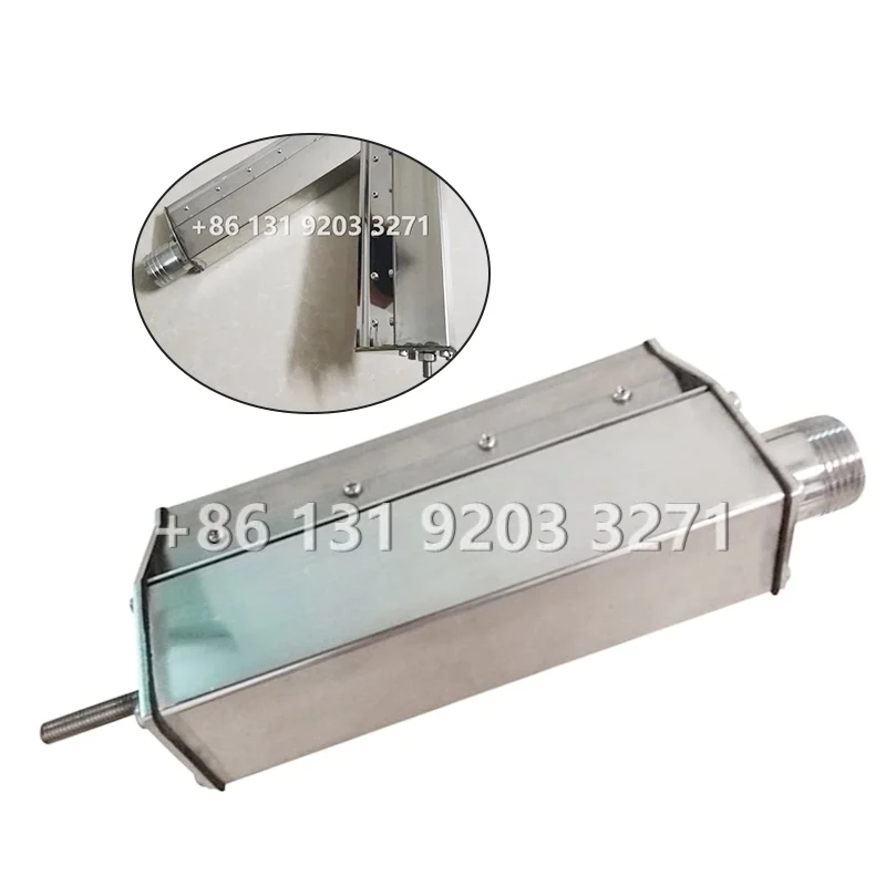 Blower Powered Stainless Steel Air Knife, Blow Water, Dust, Cool, Dry Wind Curtain High Pressure Air Blower Industrial Air Knife