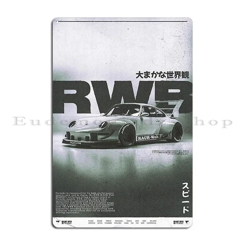 Rwb Poster 1 Metal Plaque Poster Wall Decor Create Garage Painting Wall Mural Tin Sign Poster