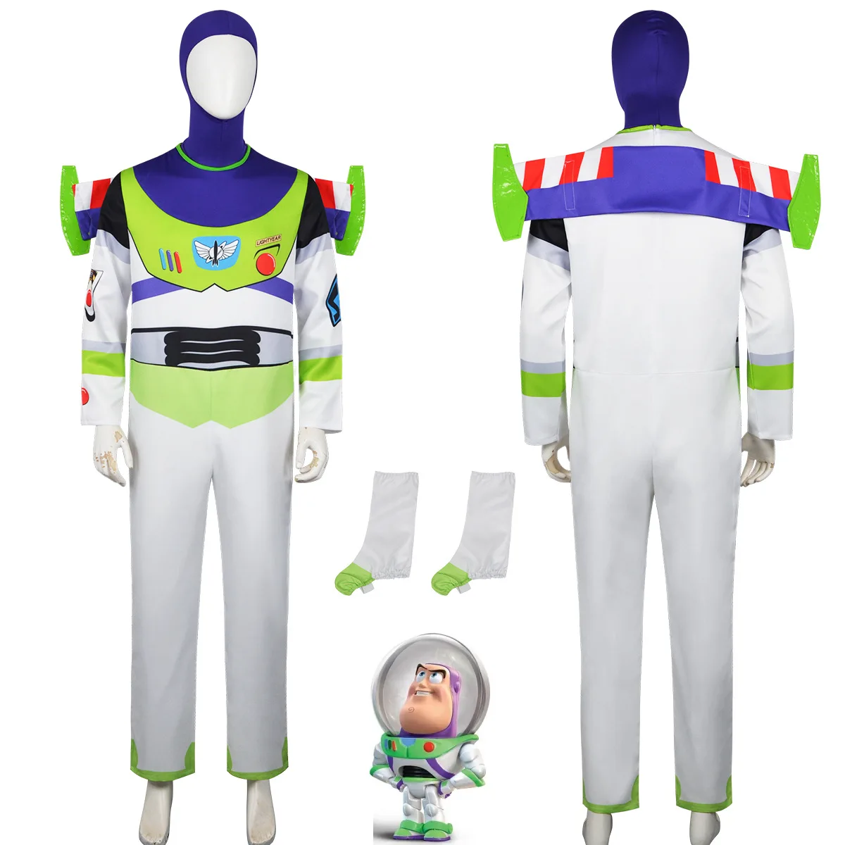 

Костюм Базза Лайтера для косплея в стиле аниме, комбинезон для мужчин и женщин, нарядный костюм для Хэллоуина, карнавала, ролевых игр, сценических выступлений