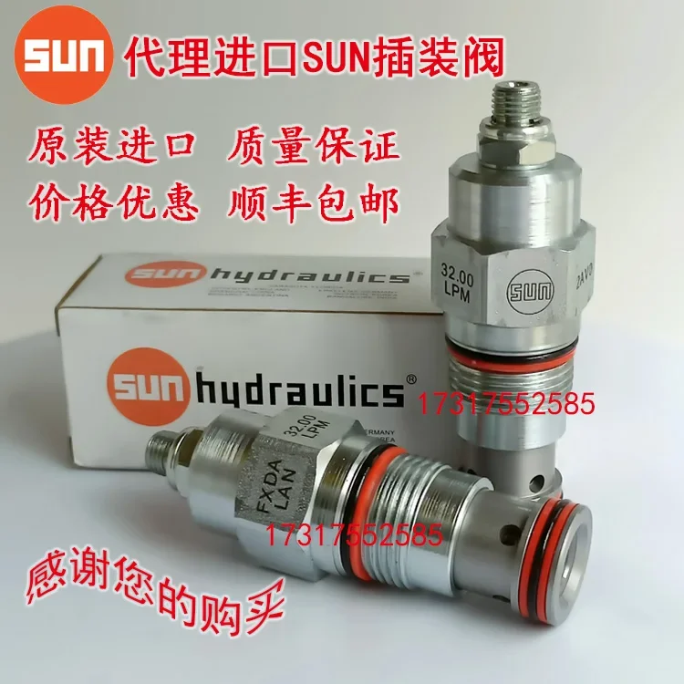 SUN Pressure Compensation Flow Valve FXDALAN Or FXDA-LAN (7/30/32/35L/Min)