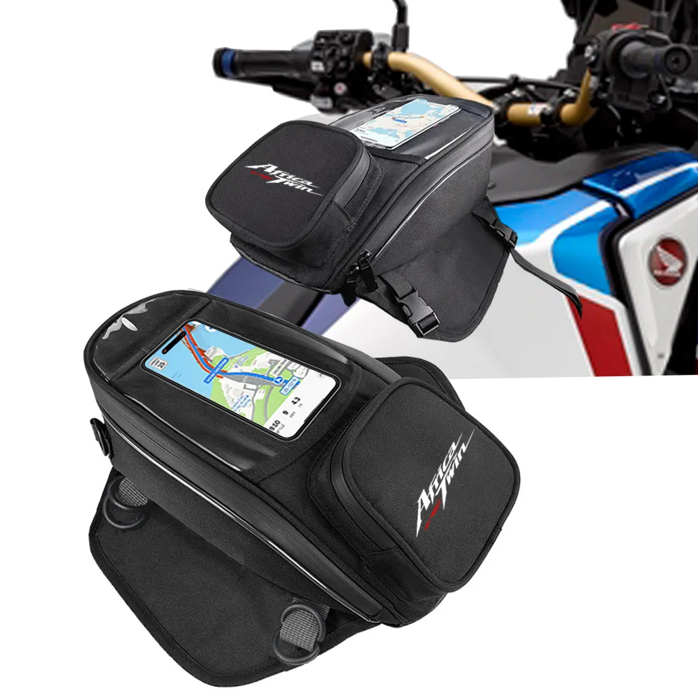 

For Africa Twin CRF1100 / L CRF 1000 / L XRV 750 All Year Motorcycle Waterproof Fuel Tank Navigation Kit 2020-2025