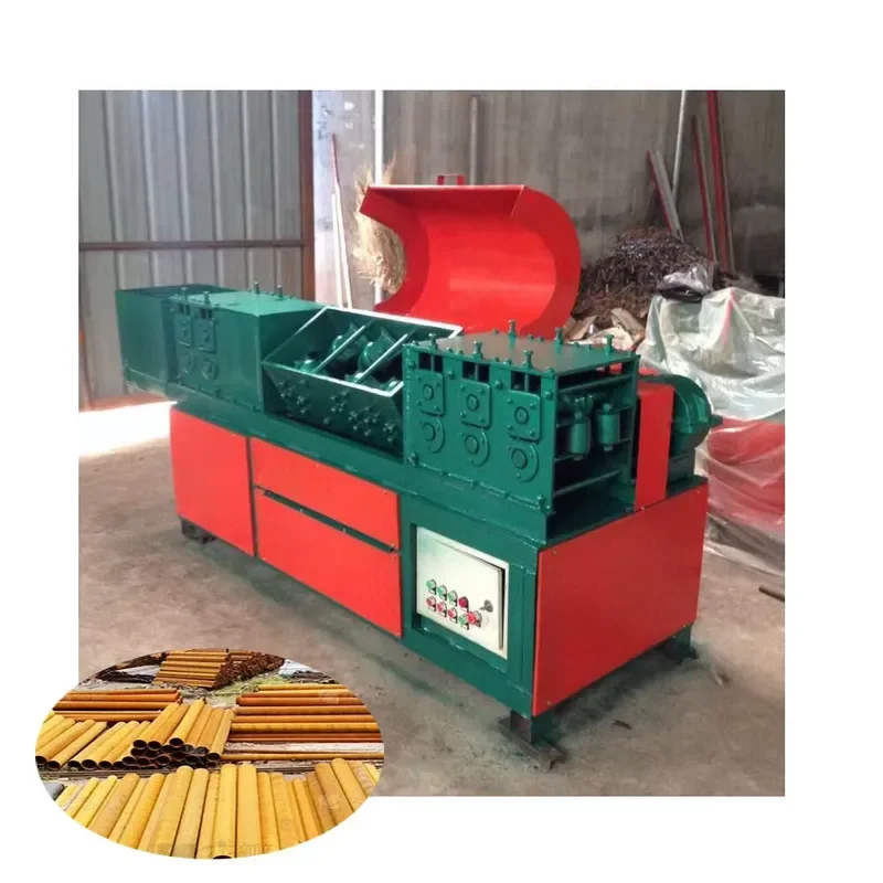 CE Certification 0°-85° Bent Pipe Straightening Rust and Painting Integrated Machine for Waste Steel Pipe Recycling