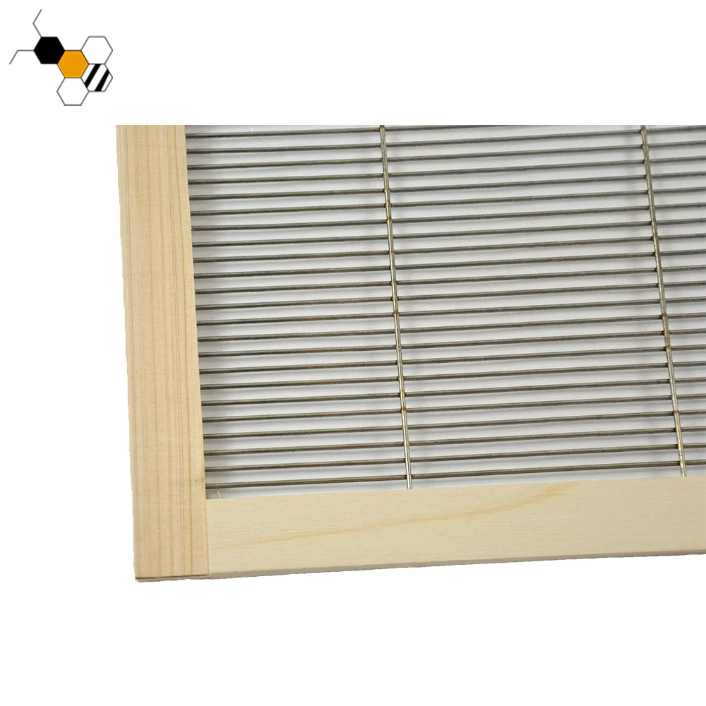 Bee Queen Excluder Wooden Four Sides Bounded Metal Queen Excluder