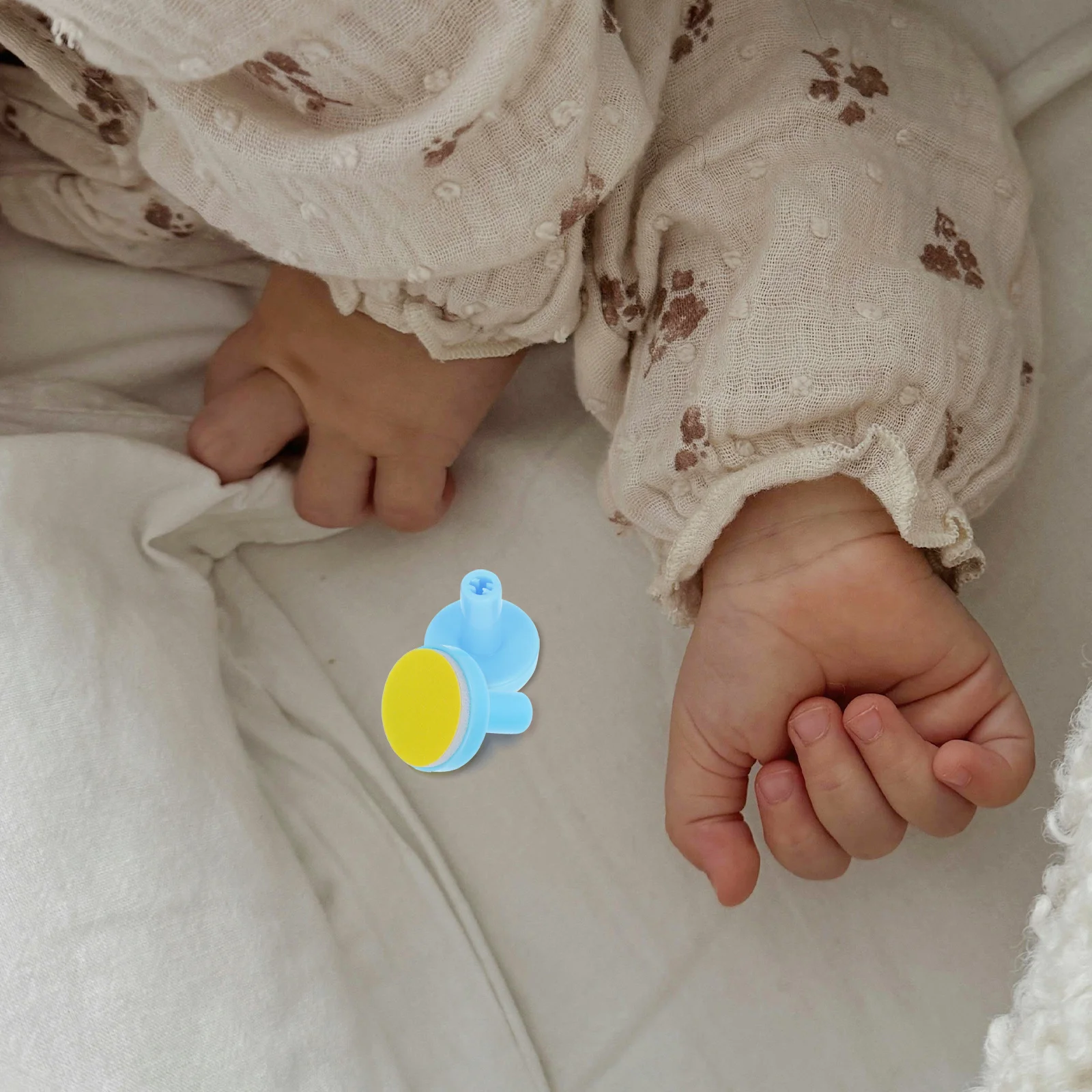 

6pcs Replacement Grinding Heads For Electric Nail File Baby Trimmer Polish Discs Infant Care Kit Blue