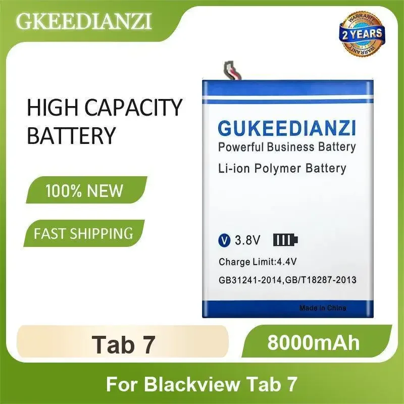 

Аккумулятор для Blackview Tab 11 SE 7 15 6 8 12 10 11 13 9 16 8E 18 90 13 Pro U3256125PHV 3092E0/3092142 LI3295123PVUTL Li30132125FH
