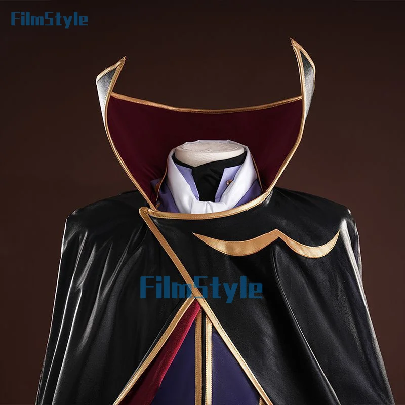 Lelouch of the Rebellion ZERO Cosplay Costume - Uniform with Mask & Cape for Halloween Christmas Carnival Party 2026 - view 4