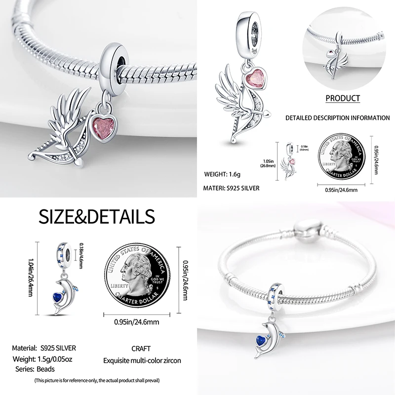 925 Sterling Silber grün Baum des Lebens Anhänger Charms passen original Pandora Armband Charm Perlen Halskette DIY weiblichen Schmuck