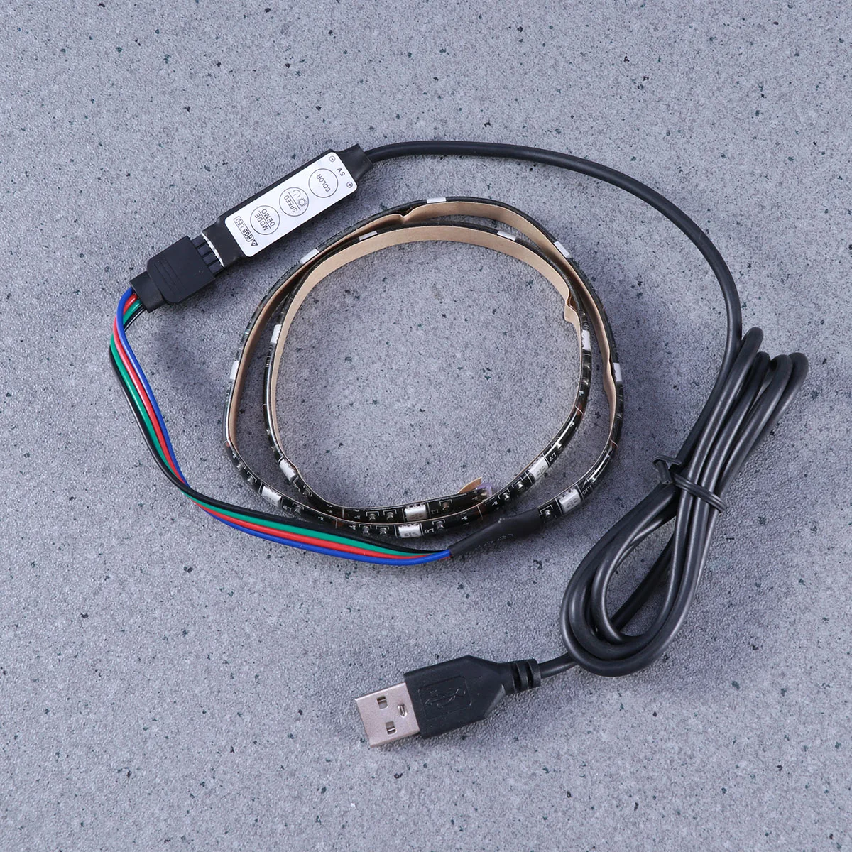 

120Cm 5050 Led Waterproof Flexible Rgb Rope Light Usb Powered Adhesive Decor For Waterproof Rope Light Desk Closet Outdoor