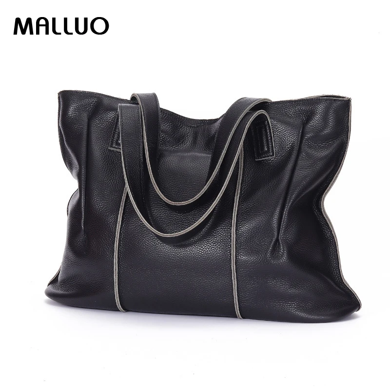 Women's Luxury Designer Natural Cowhide Soft Handbag Famale Fashion Shoulder Bag Ladies Cow Leather Large Capacity Tote Bag