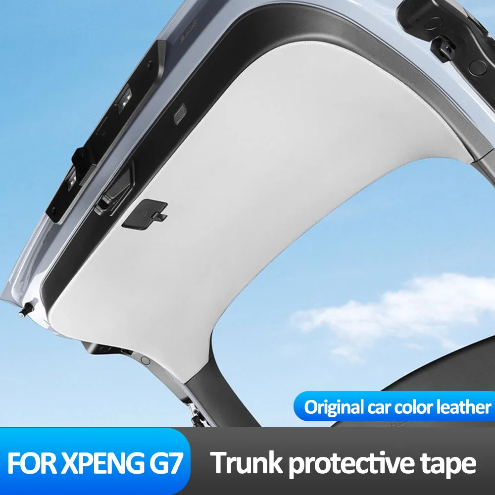 

Special Tailgate Protective Sticker For Xpeng G7 2025 2026 Car Modification Accessories Original Color Leather Protective Pad