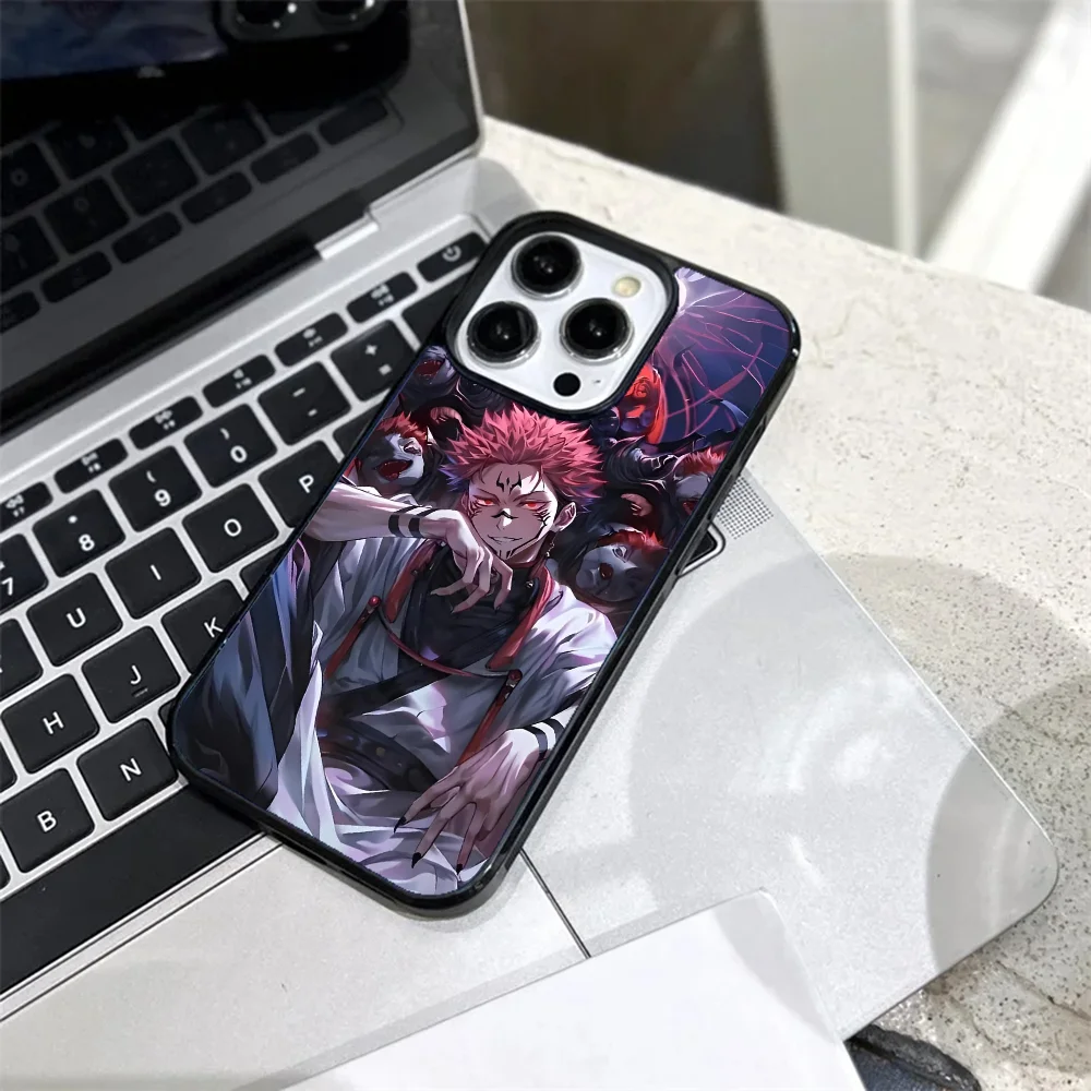 Yuji Itadori  J-Jujutsu Kaisen Phone Case Mobile Phone Cases For IPhone 15 14 13 Pro Max 11 12 Mini Alex Mirror TPU Shell