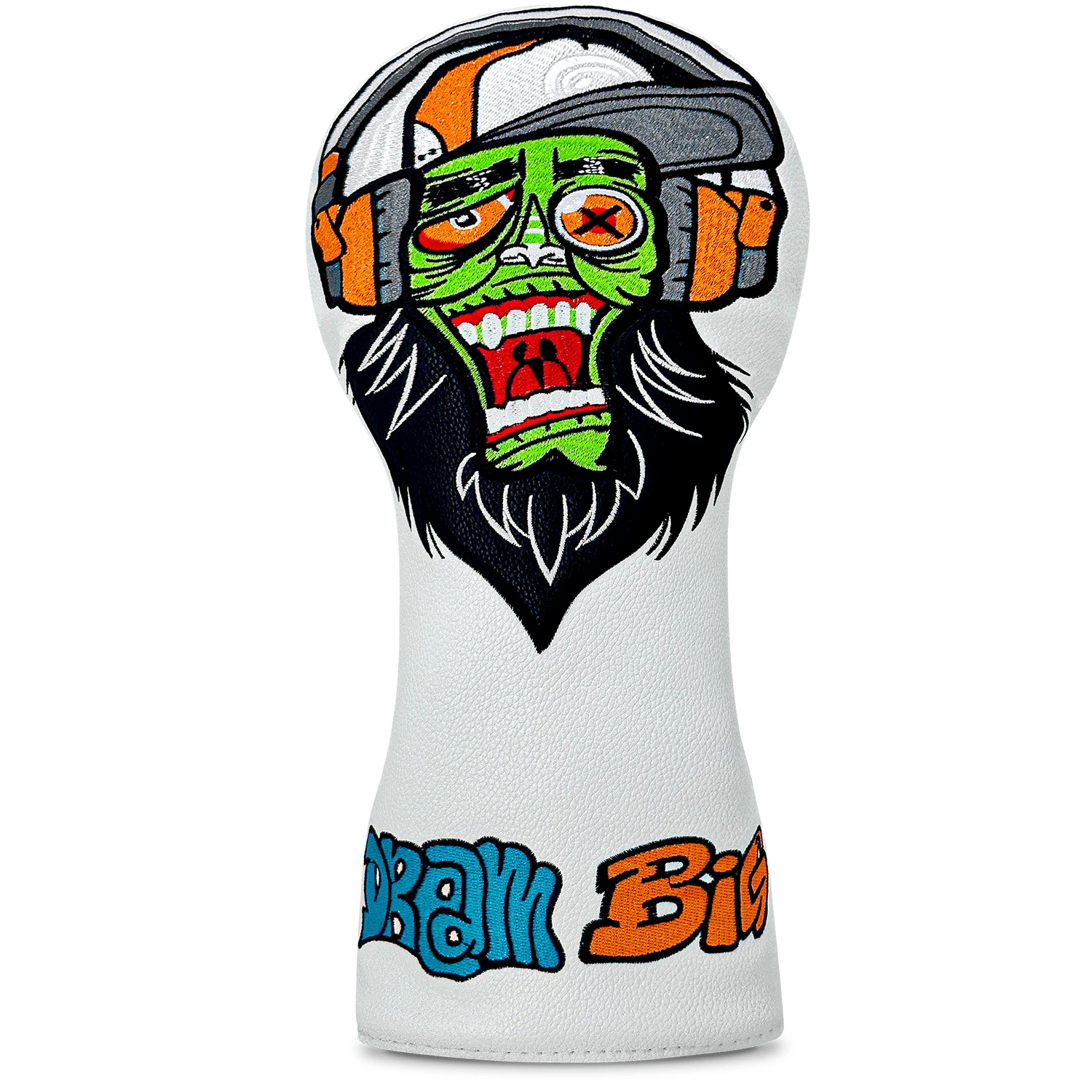 Fashion Beard Pattern Golf Club Headcover, Golf Accessories, Dustproof & Durable, Offer Reliable Club Protection