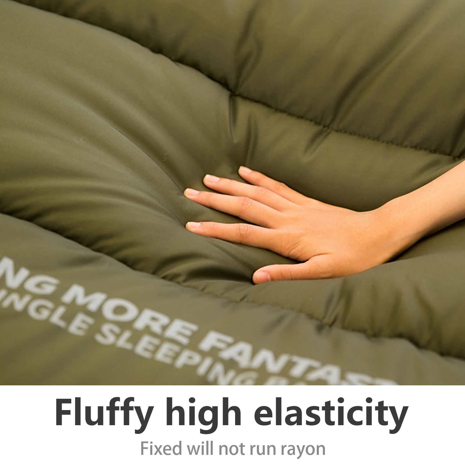 حقيبة نوم للتخييم من BISINNA، خفيفة الوزن، مغلف دافئ، حقيبة نوم للبالغين للسفر في الهواء الطلق والمشي لمسافات طويلة