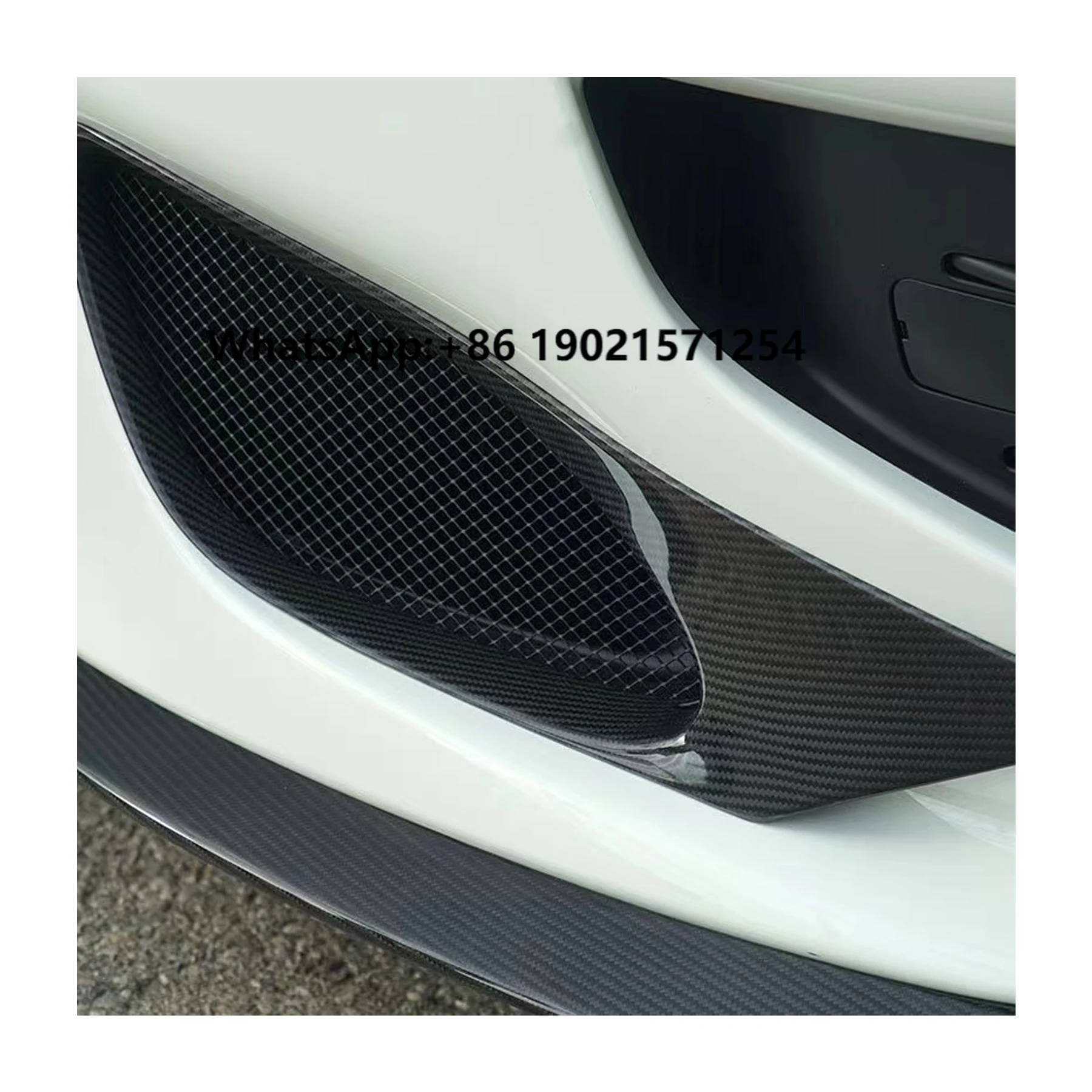 

N Style Carbon Fiber Front Bumper Air Vent for 2018-2023 Ferrari Portofino