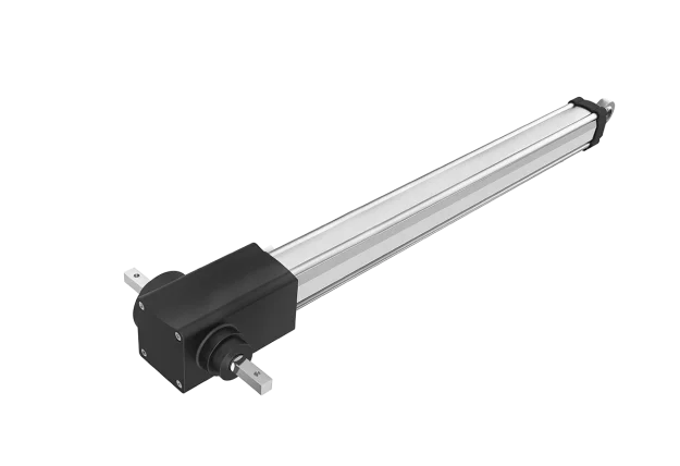 Solar field uses IP66 7000N thrust 3mm/s 100mm solar linear actuator