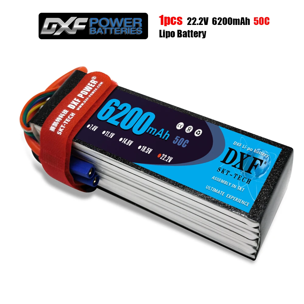 

Batteries Lipo 7.4V 7.6V 11.1V 15.2V 14.8V 22.2V 2S 3S 4S 6S 5200Mah 6300Mah 6500mAh 6200mAh 6750mAh 8000mAh 7000mAh