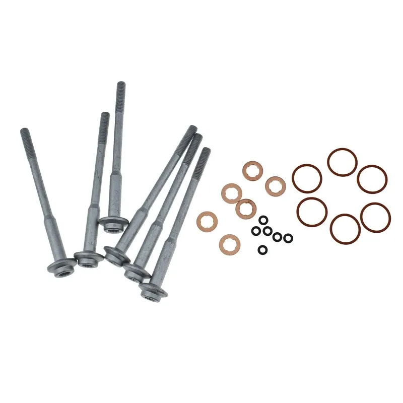 6pcs 059130519B  WHT000884  WHT007480  WHT004923  WHT004923B Injector Seal Kit & Bolts for Audi V W 3.0 TDI