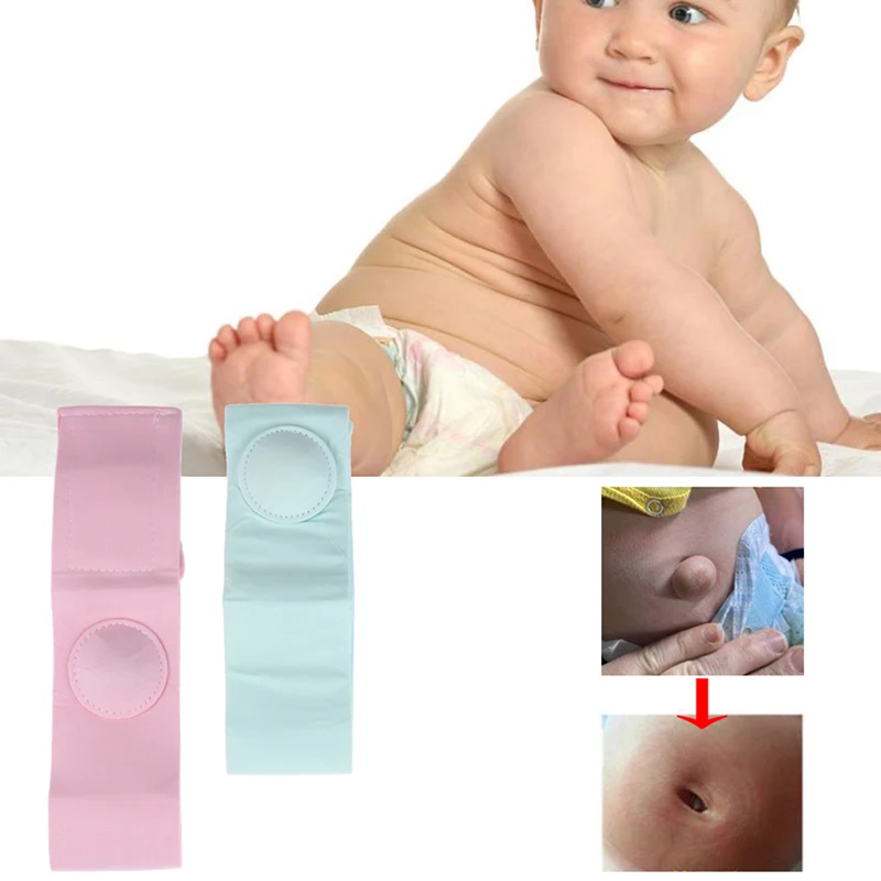 

2Pcs Umbilical Hernia Therapy Belt Breathable Elastic Cotton Strap For Children