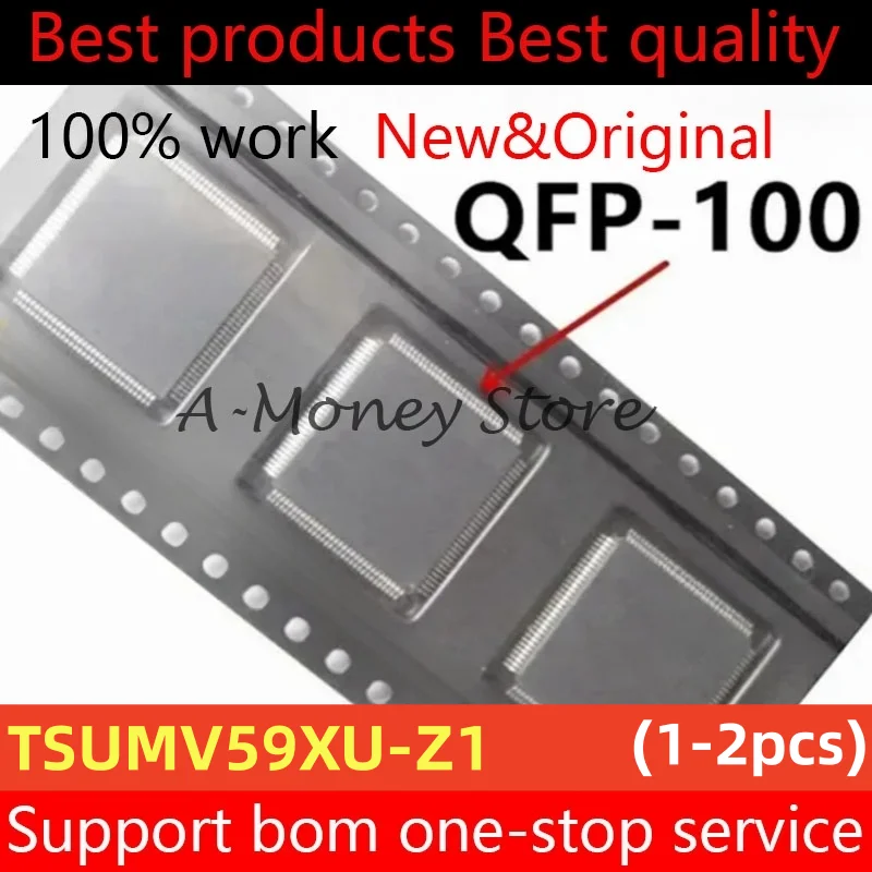 

(1-2pcs)TSUMV59XU TSUMV59XU-Z1 QFP-100