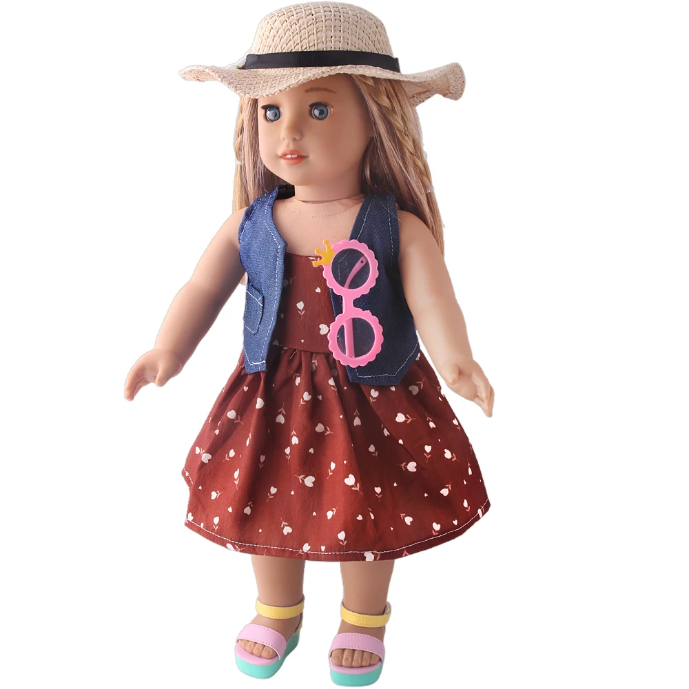 At That Time in the United States, Our 18 inch doll Girl Dress Was Suitable for 18 inch Dolls, Holiday Gifts, and doll Accessori