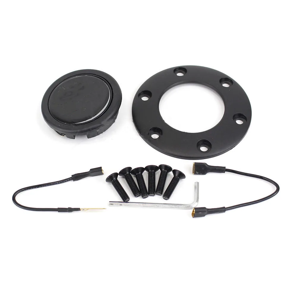 Car Modification Steering Wheel 14 Inch Frosted Flat Racing Sports Steering Wheel Tools Universal accesorios para el coche 