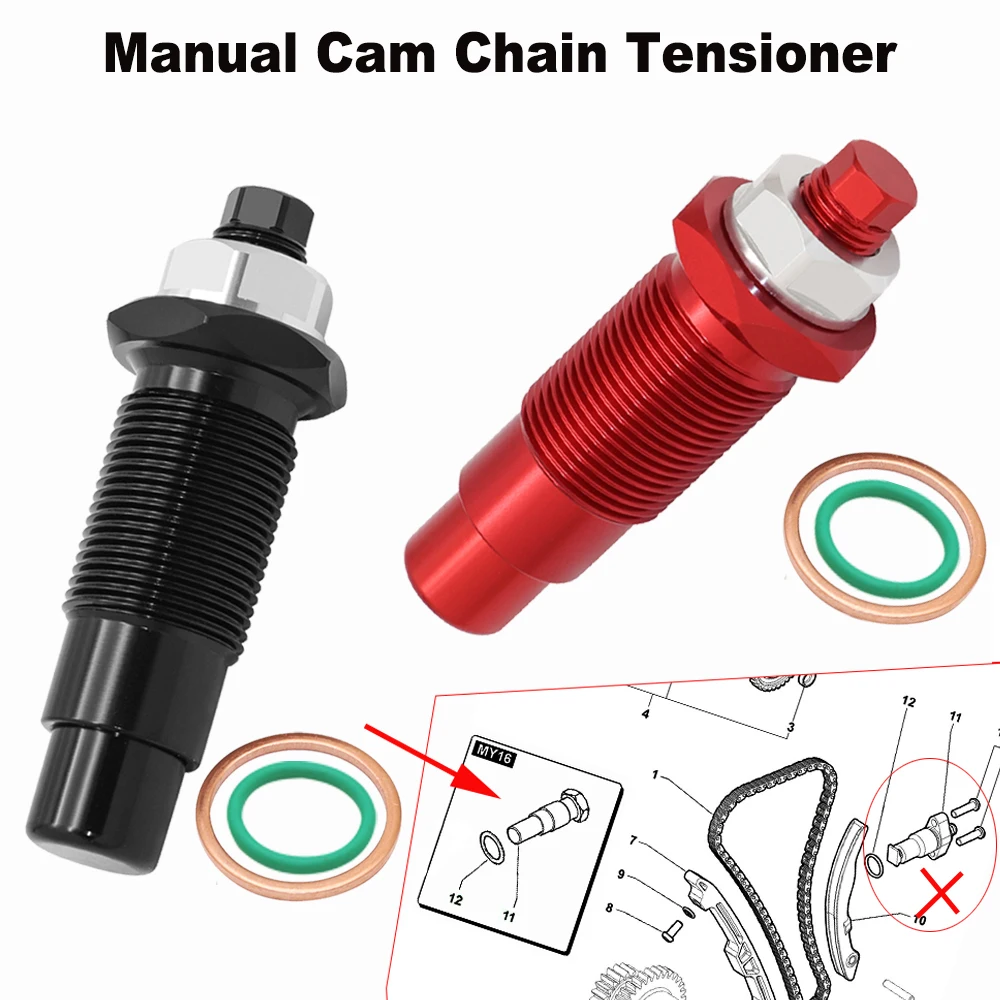 Manual Timing Cam Chain Tensioner Adjuster For MV AGUSTA 675 800 F3 / Brutale/ Rivale/ Stradale/ Turismo Veloce -Ref. 8000B9939