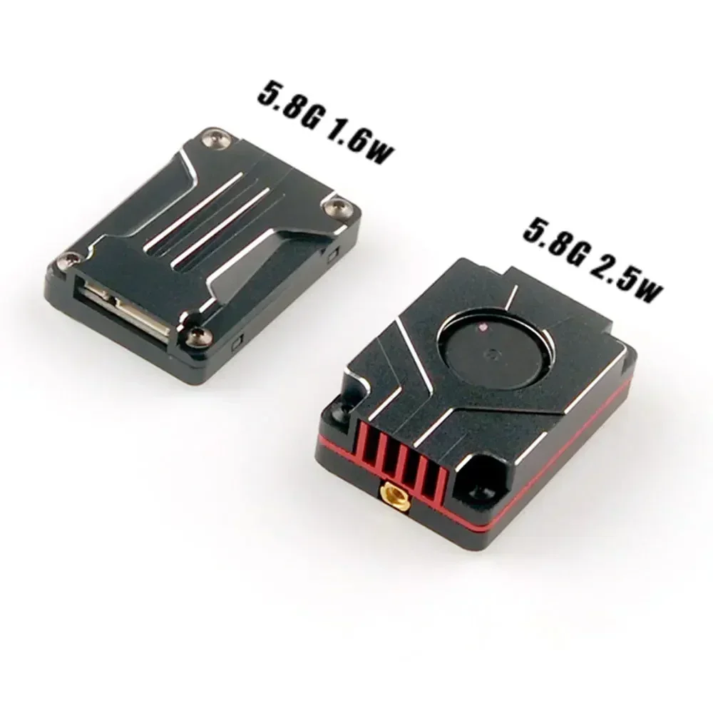 고출력 VTX! 해피모델 하이커 시리즈 5.8G 비디오 송신기, 1.6W 2.5W 전환 가능 FPV 장거리 레이싱 드론용
