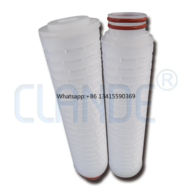 

5/10/20/30/40/50/60 Inch Polypropylene Pleated Filter Element for Water Purifier Machine