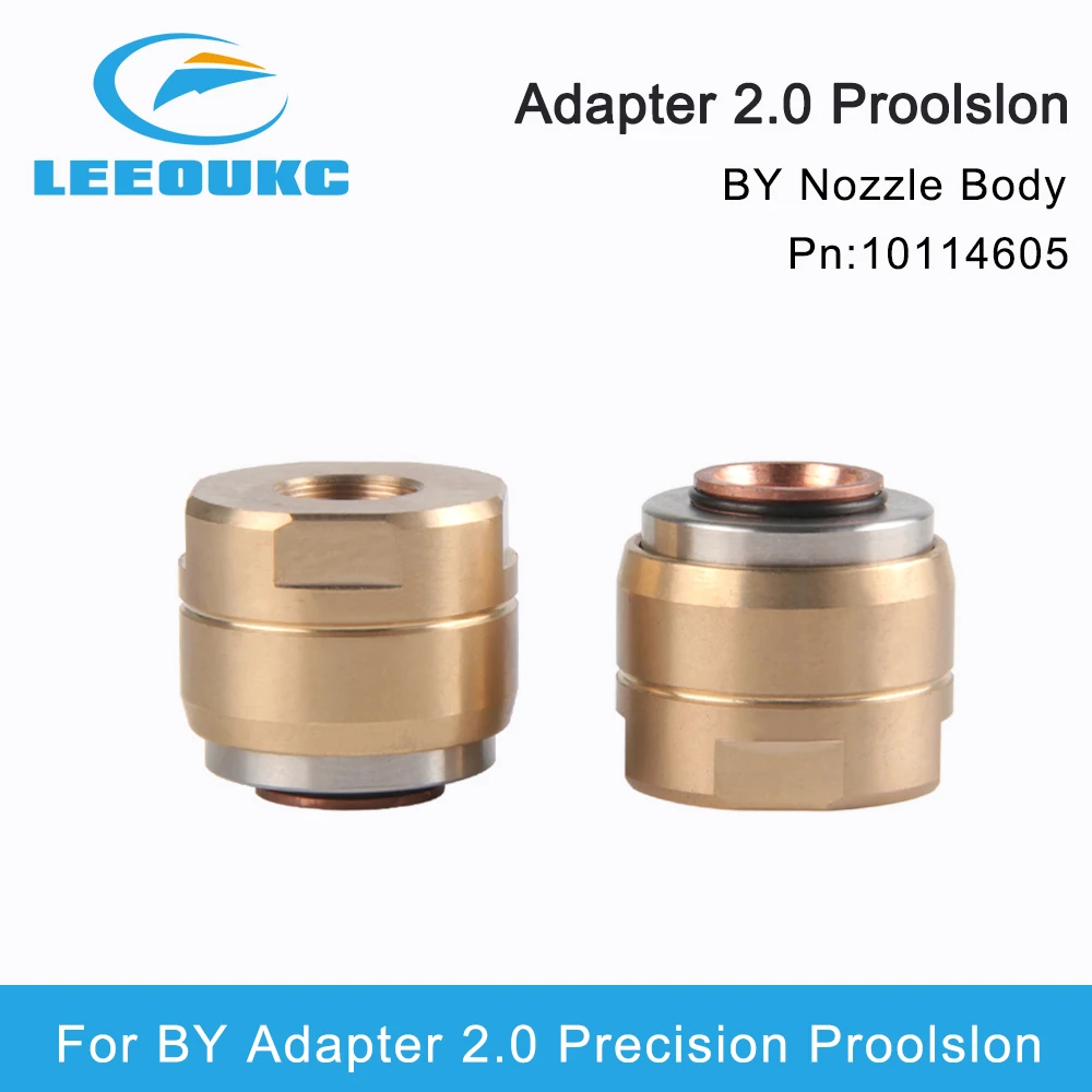 LEEOUKC Корпус форсунки 10114605   распылитель машины для лазерной резки BY Adapter 2.0 Precision Proolslon