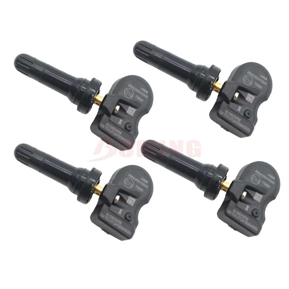 Auto NEUER TPMS Reifendrucksensor 3666200 V5000 Für JAC iEVS4 iEVA50 iEV7S T6 Sehol E40X E20X Verfeinern S2 R3 M4 M3 2019-2025 433 MHz