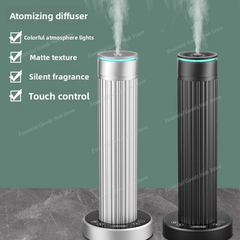 Touch-controlled Aromatherapy Machine with Colored Lights, Atomizing Fragrance Machine, Household Diffuser, Deodorizing