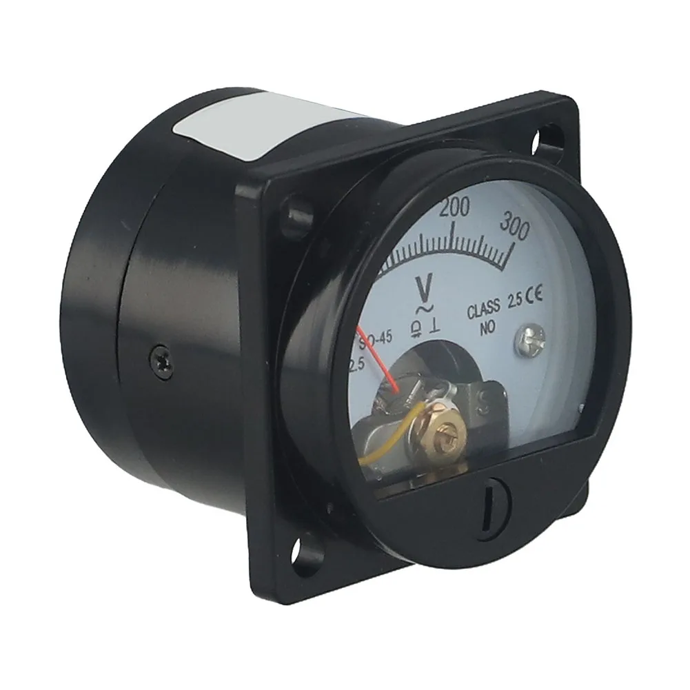 Вольтметр переменного тока, аналоговый панельный измеритель напряжения 0 300 В с регулятором 0 для надежного и точного измерения
