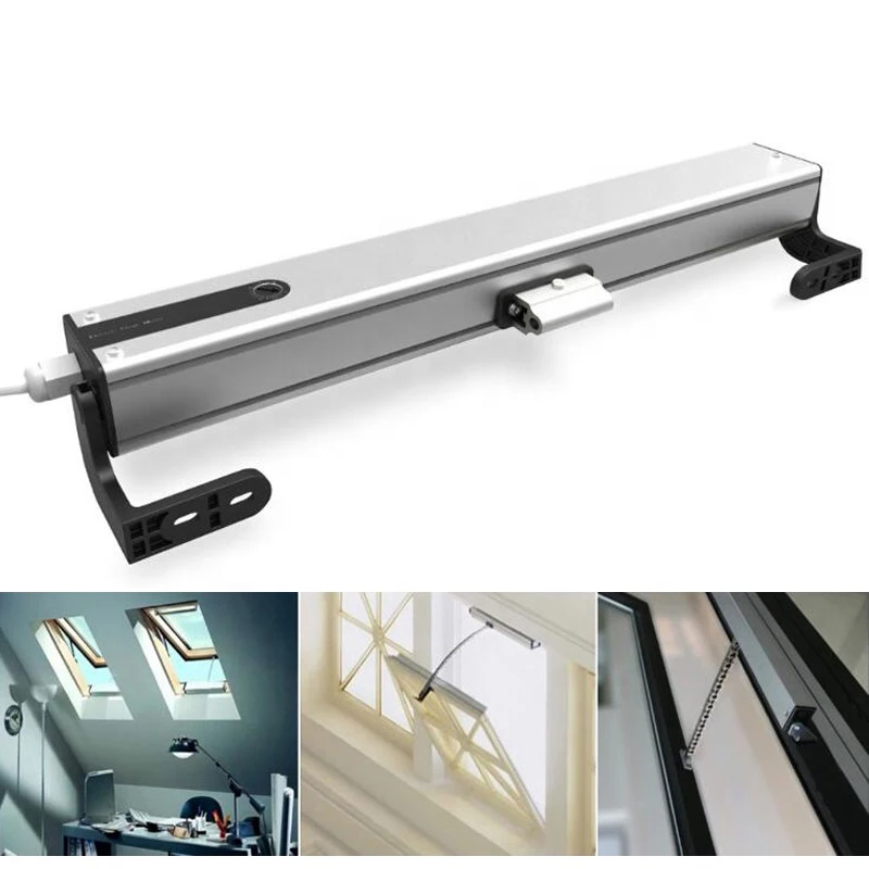 24VDC or 220V AM56 Adjustable Length 100~400mm Chain Automatic Window Opener closer pusher drive motor