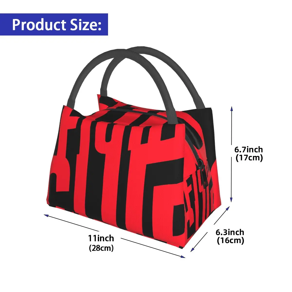 Fight Club Logo Portable insulation bag for Cooler Thermal Food Office Pinic Container